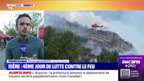 Incendie en Isère: 90 hectares de végétation ont brûlé
