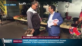 "Il faut aller chercher les gens dans les recoins de la République”, Richard Ramos, député MoDem, ratisse sa circonscription pendant les vacances parlementaires