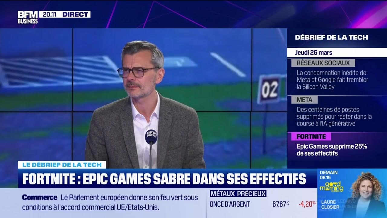 Fortnite : Epic Games sabre dans ses effectifs - 26/03
