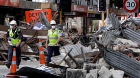 Christchurch lors du séisme de février