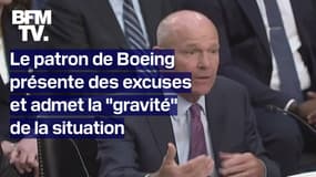  Le patron de Boeing présente des excuses et admet la "gravité" de la situation devant une commission d'enquête du Sénat américain