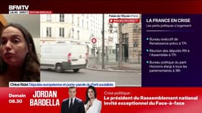Crise politique: "On assiste à une farce", dénonce Chloé Ridel, député européenne et porte-parole du Parti socialiste