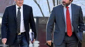 Bernard Laporte et Serge Simon