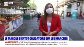 Paris: le masque bientôt obligatoire sur les marchés