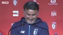 Losc : "Bungalow" et "foutoir", Galtier proche du fou rire en conf' de presse
