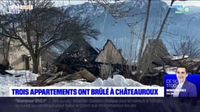 Châteauroux-les-Alpes: trois appartements ont été touchés par un incendie cette nuit
