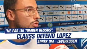 OM 1-2 Leverkusen : "On ne va pas lui tomber dessus", Clauss défend Lopez