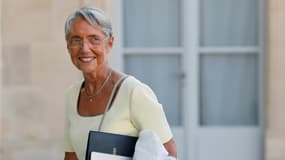 Elisabeth Borne, le 19 juillet 2021 à L'Elysée.