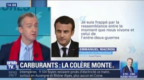 EDITO - "La comparaison de Macron sur l'entre-deux-guerres n'est pas pertinente"