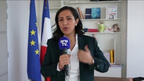 La ministre déléguée à l'Enfance, Sarah El Haïry, sur BFMTV, le 25 mars 2024.