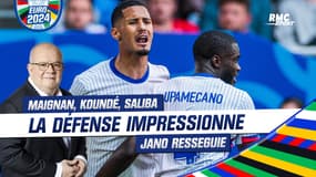 Euro 2024 : Maignan, Koundé, Saliba la défense impressionne Jano Resseguie