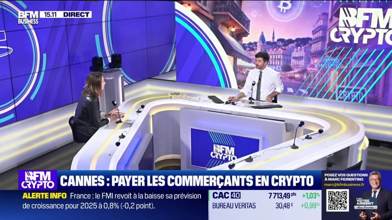 Cannes : payer les commerçants en crypto
