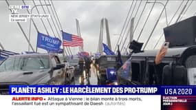 Les supporters de Trump envahissent les routes américaines