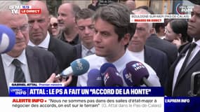 Législatives 2024: Gabriel Attal estime que le PS a fait "un accord de la honte avec la France insoumise"