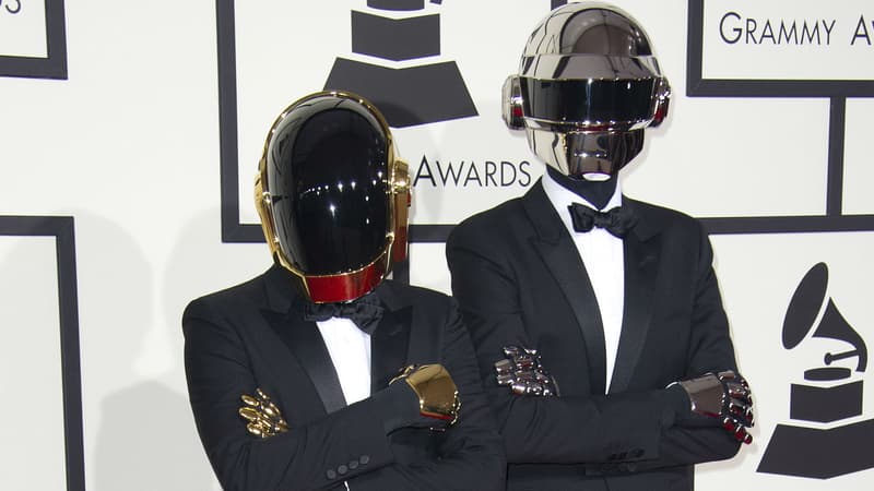 Les Daft Punk aux Grammy Awards en 2014