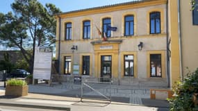 La mairie d'Eyguières le lundi 16 septembre 2024.