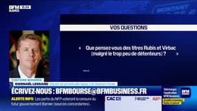 Culture Bourse : "Que pensez-vous des titres Rubis et Virbac (malgré le trop peu de détenteurs) ?" par Julie Cohen-Heurton - 05/09