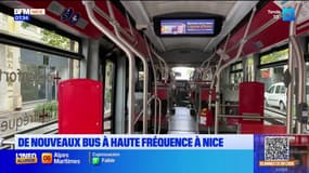 Nice: de nouveaux bus à haute fréquence inaugurés