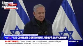 Benjamin Netanyahu: "Si le Hezbollah s'attaque à Israël de façon massive, il va lui-même détruire tout le Liban"