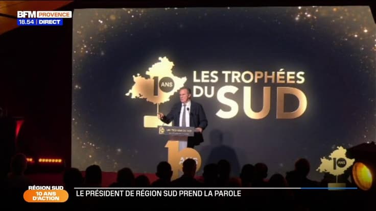10 ans de la région Sud : le discours d'ouverture de Renaud Muselier