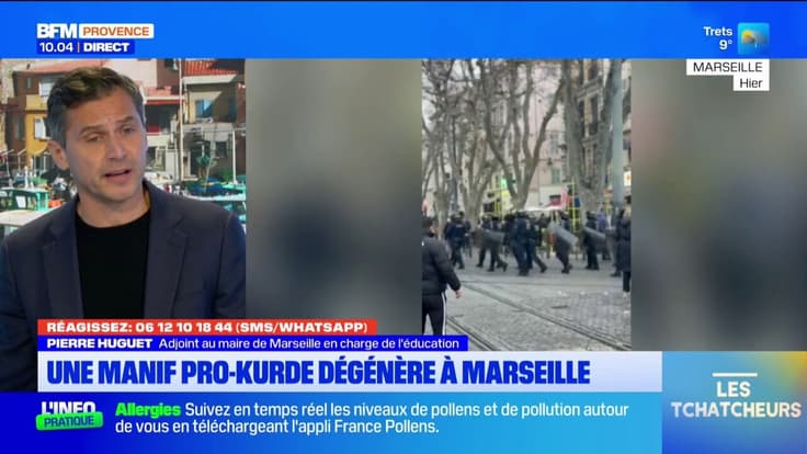 Une manif pro-kurde dégénère à Marseille. Les Tchatcheurs