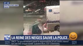 La Reine des neiges sauve la police