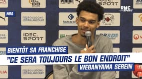 NBA : "Ce sera toujours le bon endroit", Wembanyama serein sur sa prochaine franchise