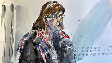 Patricia Dagorn le 16 janvier 2018 à son procès.