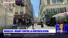 Marseille: les riverains de Noailles manifestent contre la gentrification de leur quartier