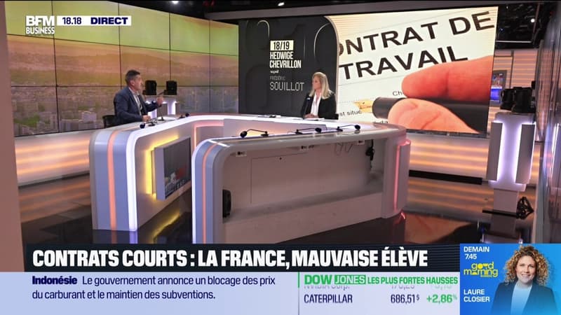 Contrats courts : la France, mauvaise élève