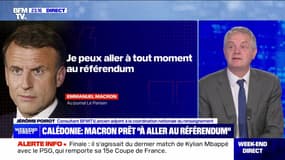 Calédonie : Macron prêt "à aller au référendum" - 25/06