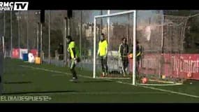 Jesé s’amuse à l’entraînement 