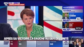 Résultats législatives 2024: "On a vraiment été au bord du gouffre avec ce Rassemblement national aussi élevé", confie Najat Vallaud-Belkacem