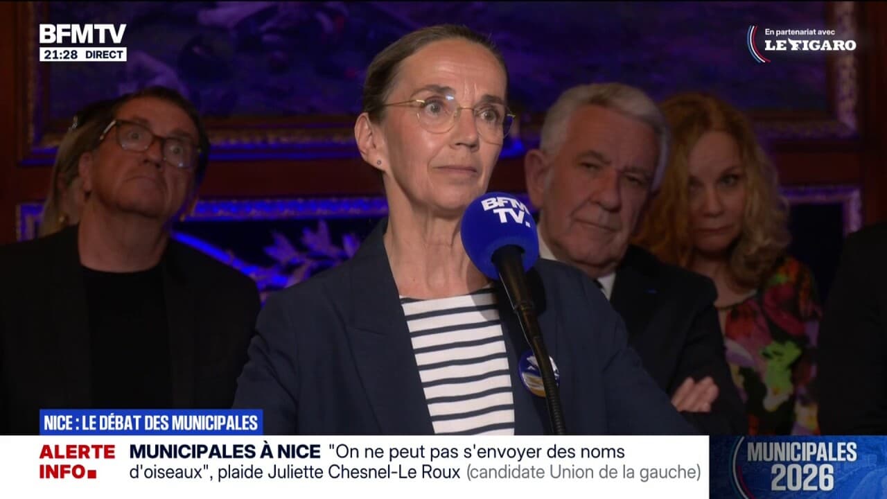 Municipales à Nice: "L'ère de Christian Estrosi est terminée", affirme Juliette Chesnel-Le Roux, candidate de l'Union de la gauche Kép