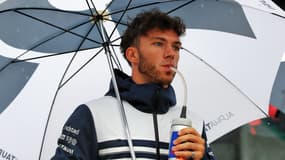 Le pilote Pierre Gasly, à Imola (Italie) le 24 avril 2022