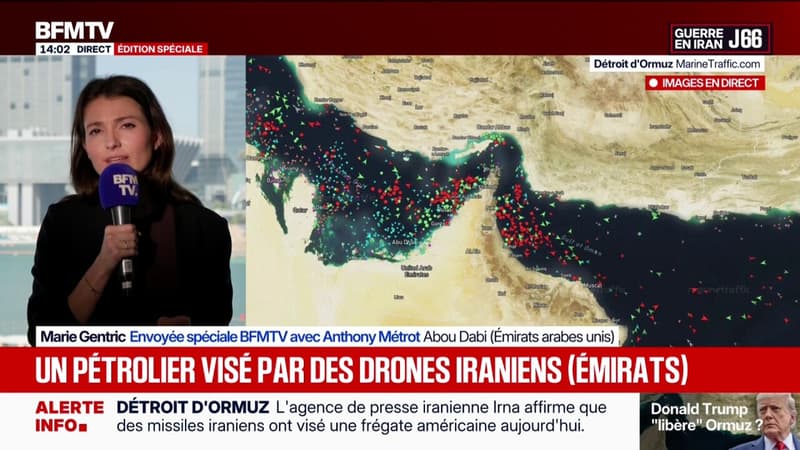 Guerre au Moyen-Orient: l'Iran affirme qu'une frégate américaine a été ciblée par des tirs de missiles dans le détroit d'Ormuz, l'armée américaine dément