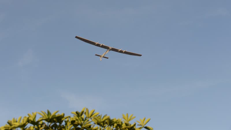 Solar Impulse 2 lors de son décollage en Inde