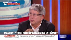 Éric Coquerel (LFI) à propos du bloc central: "Comment voulez-vous faire une coalition commune avec des gens qui ont organisé une obstruction pour que l'on n'abroge pas la réforme des retraites?"