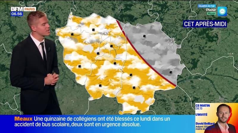 Météo Paris-Ile-de-France: des averses au cours de la journée, jusqu'à 19°C à Paris (1/1)