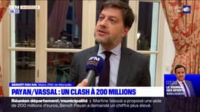 Marseille: un clash à 200 millions d'euros entre Benoit Payan et Martine Vassal