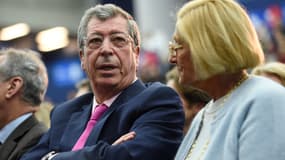 Patrick Balkany, député-maire de Levallois-Perret, et sa femme Isabelle Balkany, première adjointe, le 25 novembre 2014. Le couple règne depuis 30 ans sur cette commune des Hauts-de-Seine.