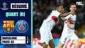 Résumé : Barcelone 1-4 Paris SG (Q) - Ligue des champions (quart de finale retour)