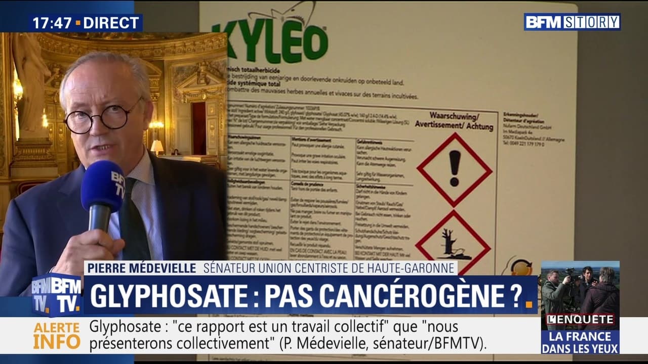 Glyphosate: Pas cancérogène