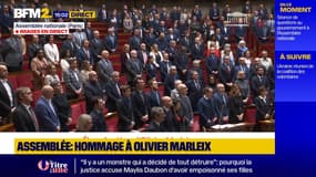 Hommage à Olivier Marleix : l'Assemblée nationale observe une minute de silence