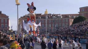 Le carnaval de Nice le 17 février 2024.