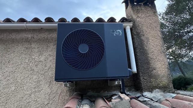 Une climatisation réversible. Photo d'illustration Une climatisation réversible. Photo d'illustration