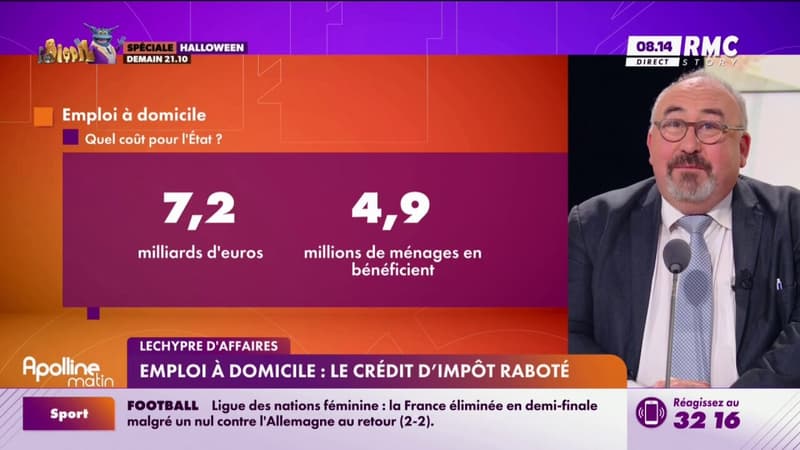 Emploi à domicile: le crédit d'impôt raboté