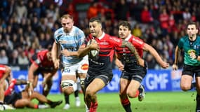 Sofiane Guitoune a inscrit le dernier essai de la partie pour le Stade Toulousain