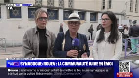 Natacha Ben Haïm (présidente de la communauté juive de Rouen): "Quand un juif est attaqué en France malheureusement, c'est banalisé"