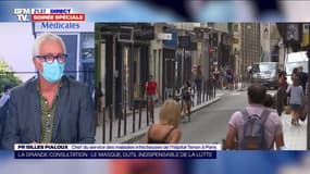 Pr Gilles Pialoux: "La démonstration de l'efficacité du masque est indiscutable"